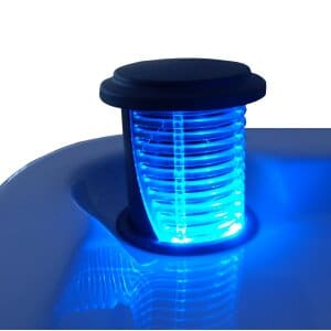 enceinte jacuzzi avec led