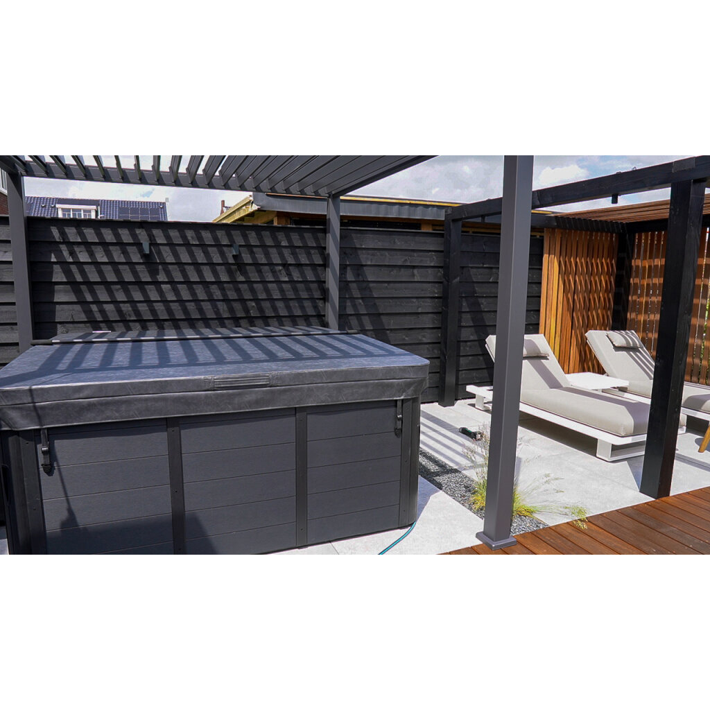 jacuzzi sous belvédère
