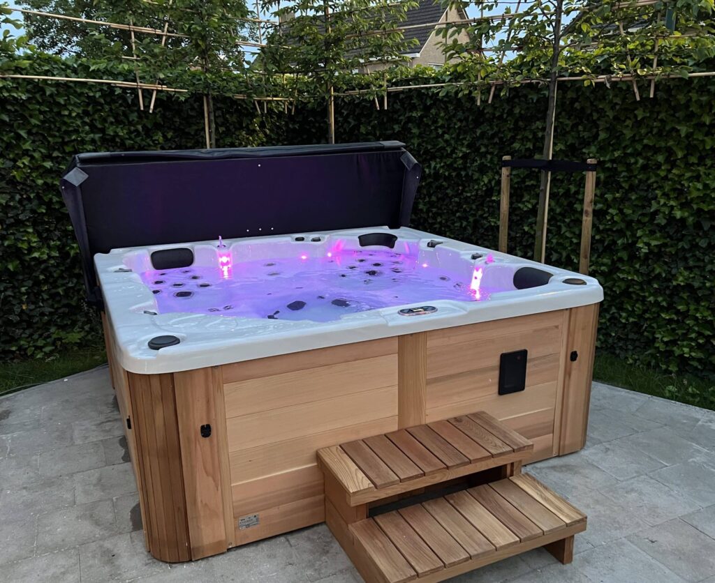 éclairage de jacuzzi