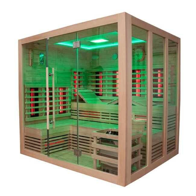 Autre point de vue sur le Combi sauna Dreammaker