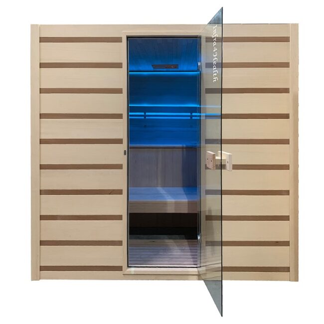 Autre point de vue sur le Traditionele sauna