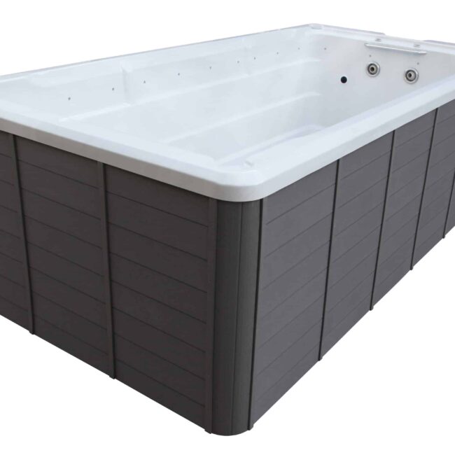 Autre point de vue sur le Zwemspa Silverline