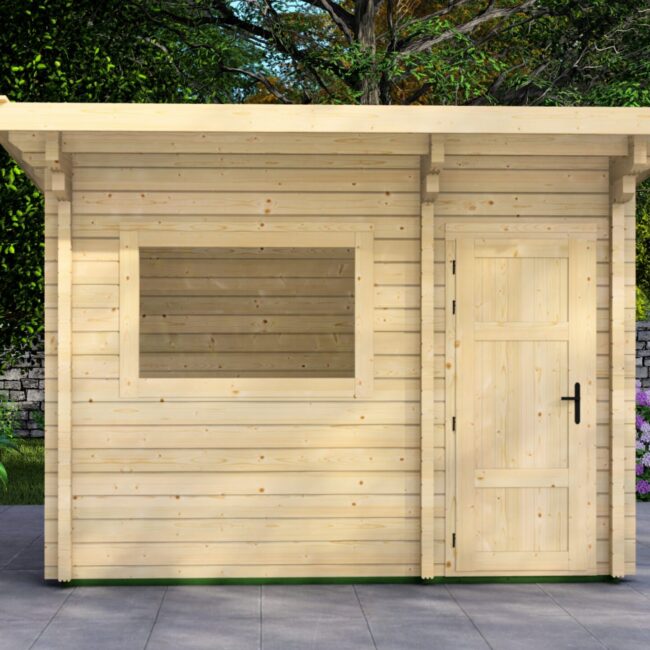 Autre point de vue sur le Kerava Outdoor Sauna