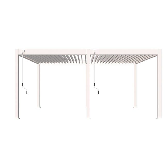 Autre point de vue sur le Orion overkapping 360 x 530 cm – Wit