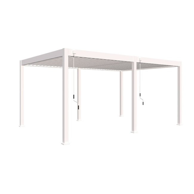 Orion overkapping 360 x 530 cm – Wit