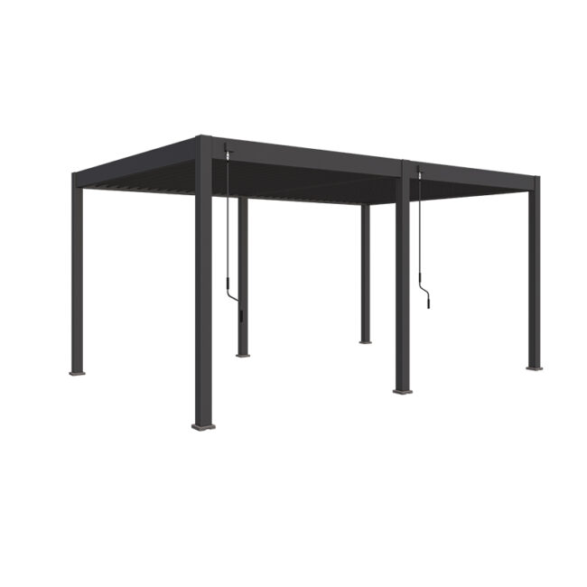 Orion overkapping 360 x 530 cm – Antraciet