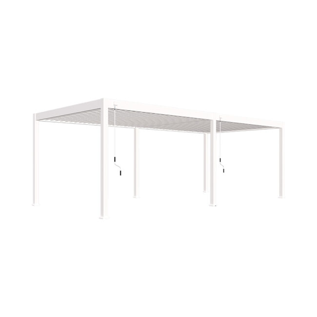 Abri Orion 360 x 720 cm – Blanc