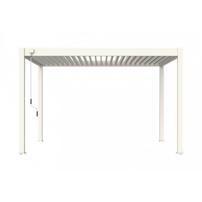 Autre point de vue sur le Orion overkapping 300 x 400 cm- Wit
