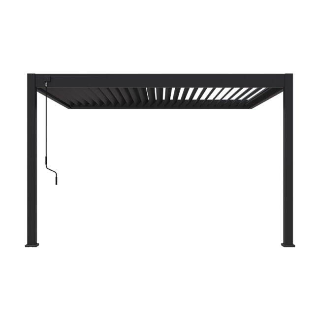 Autre point de vue sur le Orion wall overkapping 300 x 400 cm - Antraciet