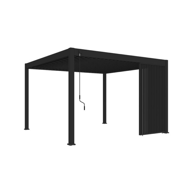 Lamelle verticale - 1,3 mètre - anthracite