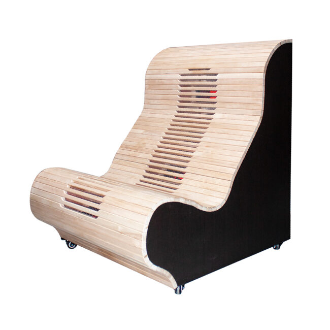 Autre point de vue sur le Infrarood Lounge Chair