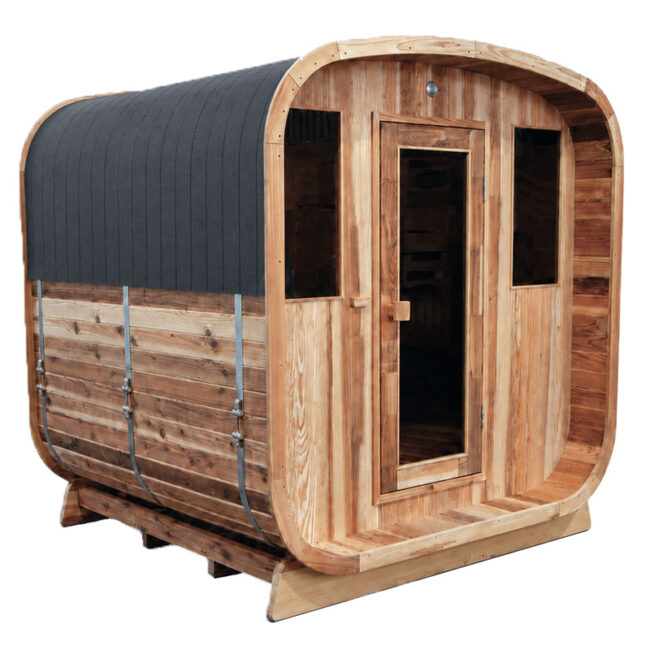 Cabine de sauna en cèdre extérieur
