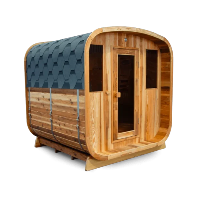 Cabine de sauna en cèdre extérieur