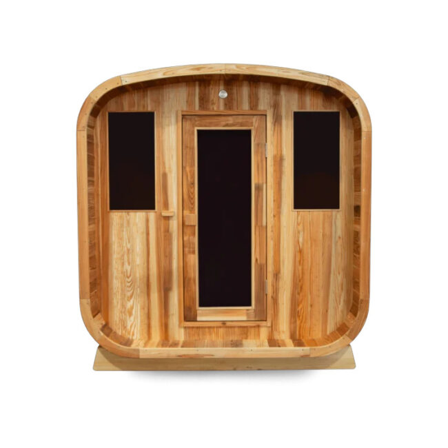 Autre point de vue sur le Sauna Cabine Cedar Outdoor