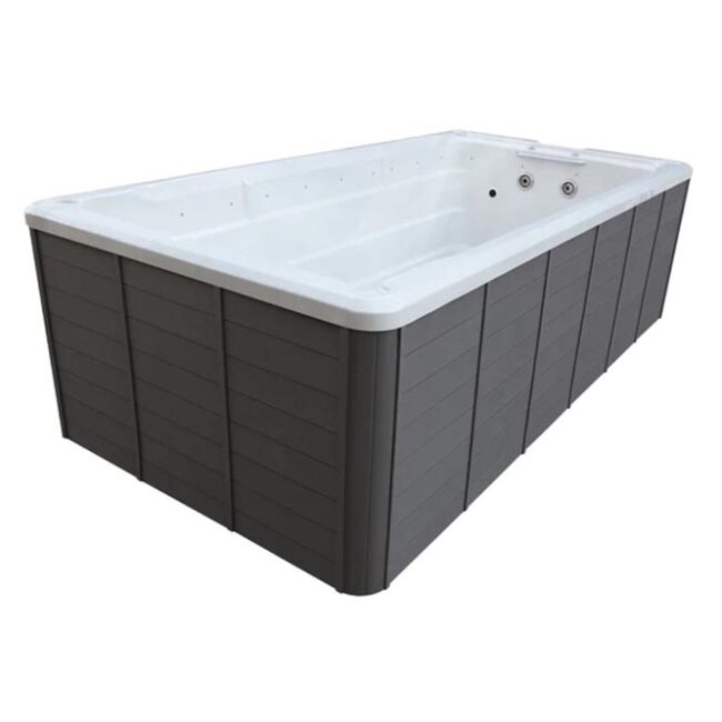 Zwemspa Wave silverline – zijaanzicht